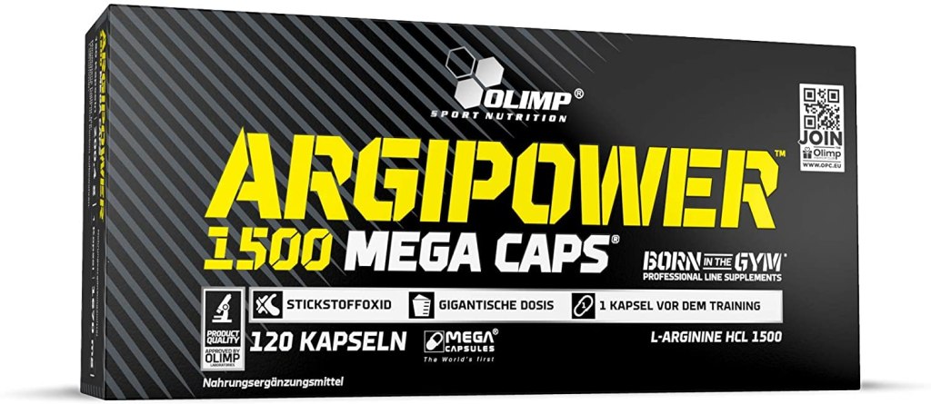 ARGININE EN GELULES, ARGIPOWER DE LA MARQUE OLYMP