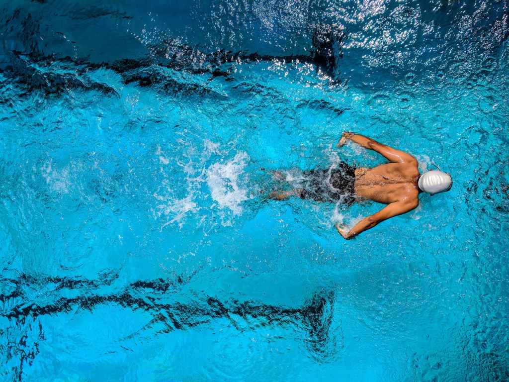 activité sportive comme la natation